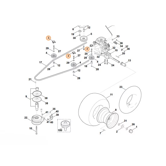 STIHL  Pokrywa 6160 706 0730